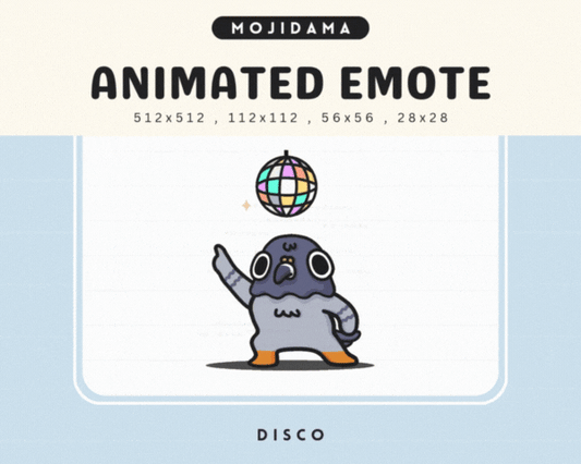 Pigeon Disco Emotes
