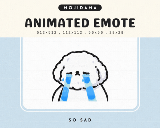 Maltese So Sad Emotes