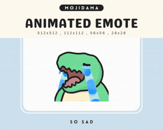 T-Rex So Sad Emotes