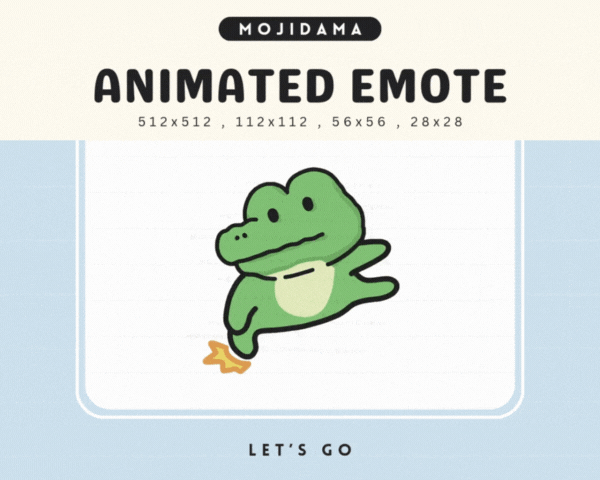 Croco Lets Go Emotes
