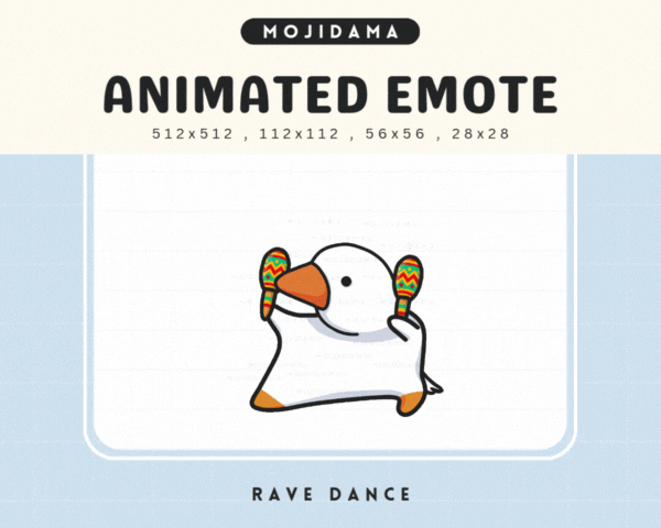 Goose Rave Dance Emotes