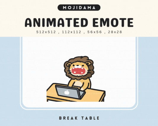 Lion Break Table Emotes