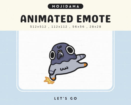 Pigeon Lets Go Emotes