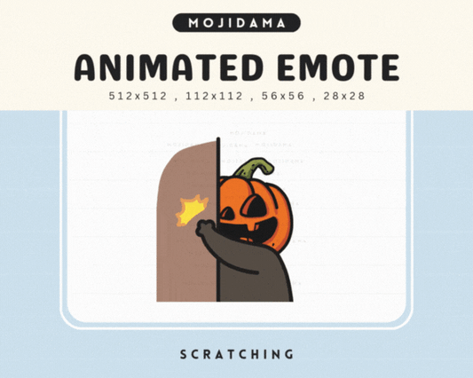 Pumpkin Scratchy Emotes