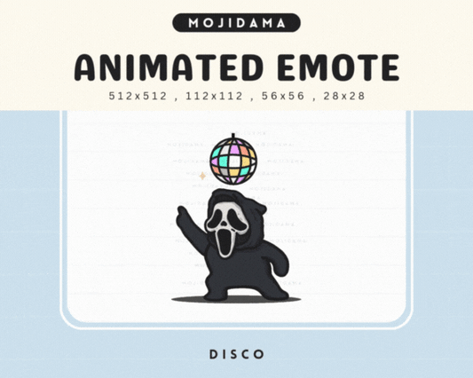 Cute Ghost Disco Emotes