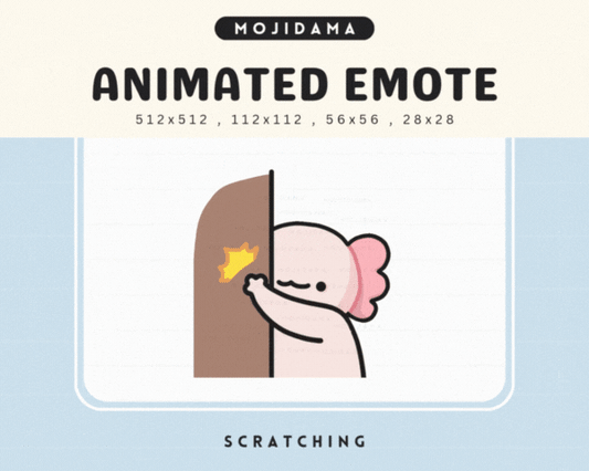 Axolotl Scratchy Emotes