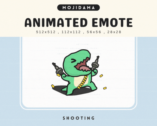 T-Rex Shooting Emotes
