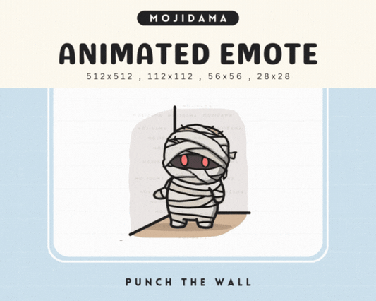 Mummy Punch Wall Emotes