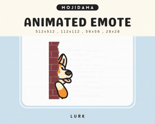 Corgi Lurk Emotes