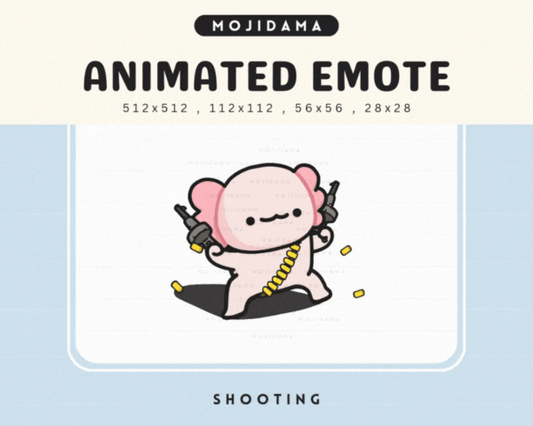 Axolotl Shooting Emotes