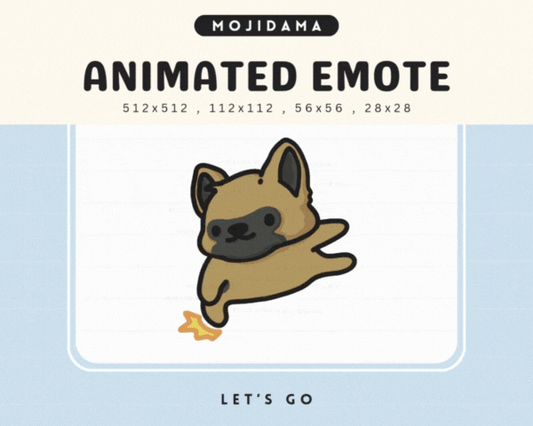 German Shepherd Lets Go Emotes