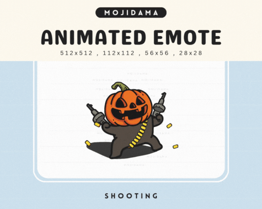 Pumpkin Shooting Emotes