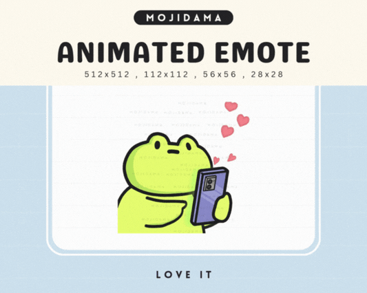 Frog Love It Emotes
