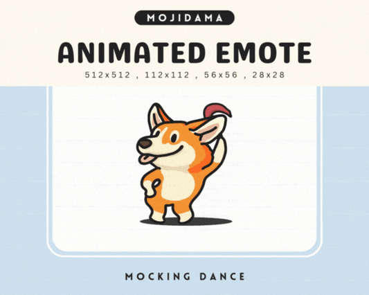 Corgi Mocking Dance Emotes