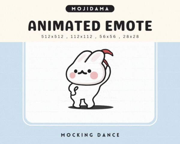 Bunny Mocking Dance Emotes