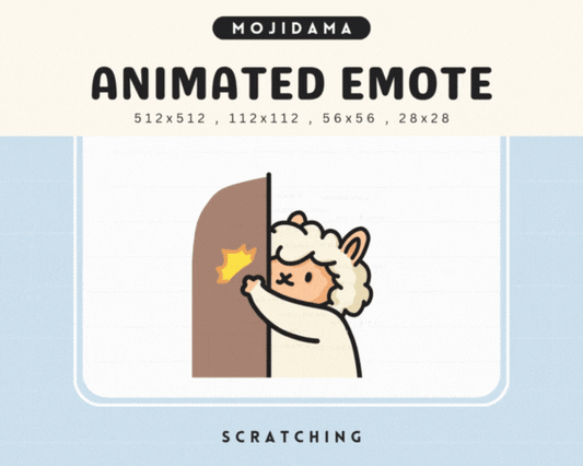 Alpaca Scratchy Emotes