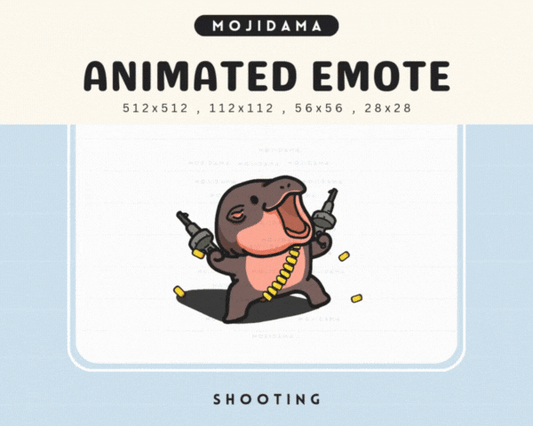 Hippo Shooting Emotes
