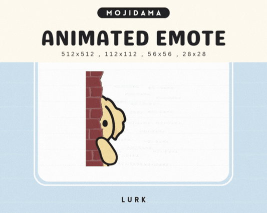 Golden Retriever Lurk Emotes