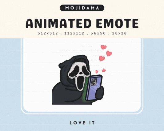 Cute Ghost Love It Emotes