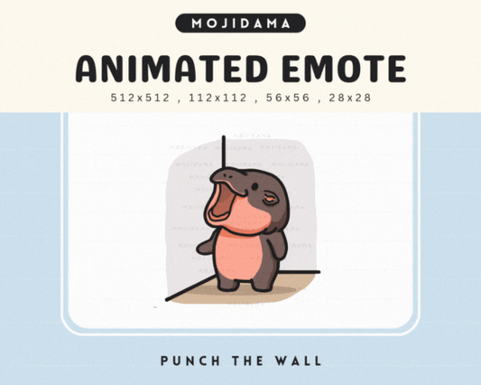 Hippo Punch Wall Emotes