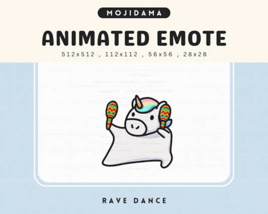 Unicorn Rave Dance Emotes