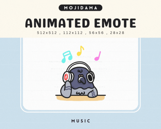Pigeon Music Emotes