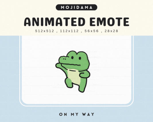 Croco On My Way Emotes
