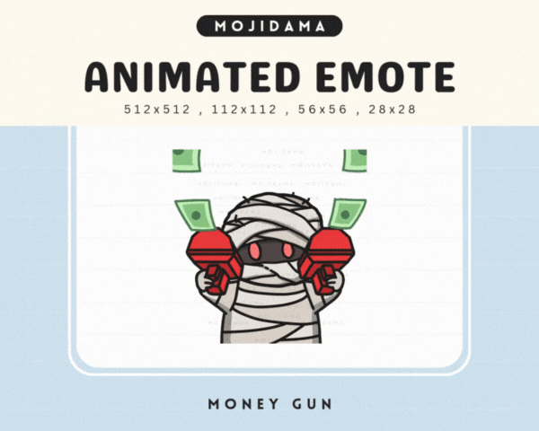 Mummy Money Gun Emotes