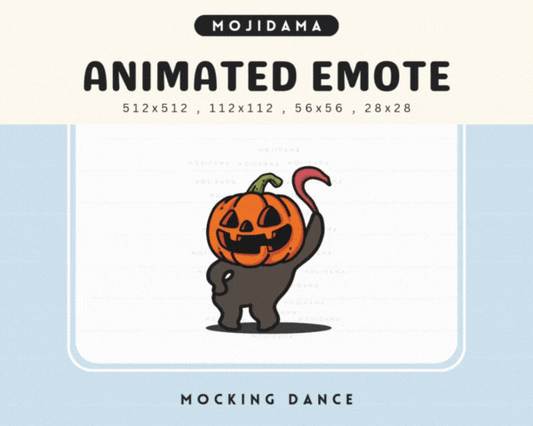 Pumpkin Mocking Dance Emotes