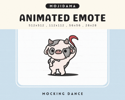 Cow Mocking Dance Emotes