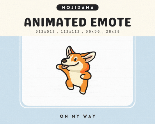 Corgi On My Way Emotes