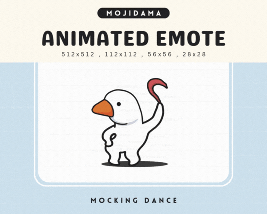 Goose Mocking Dance Emotes