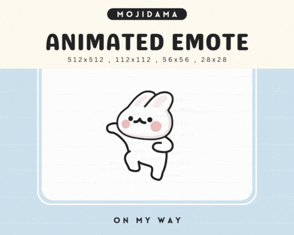 Bunny On My Way Emotes