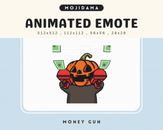 Pumpkin Money Gun Emotes