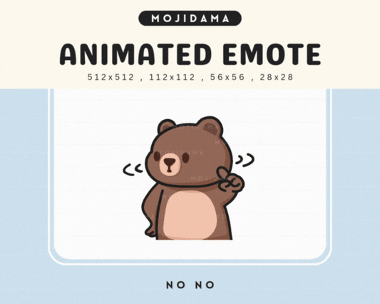 Bear No No Emotes