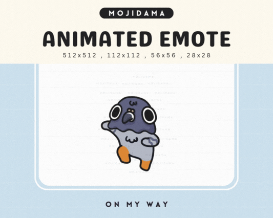 Pigeon On My Way Emotes