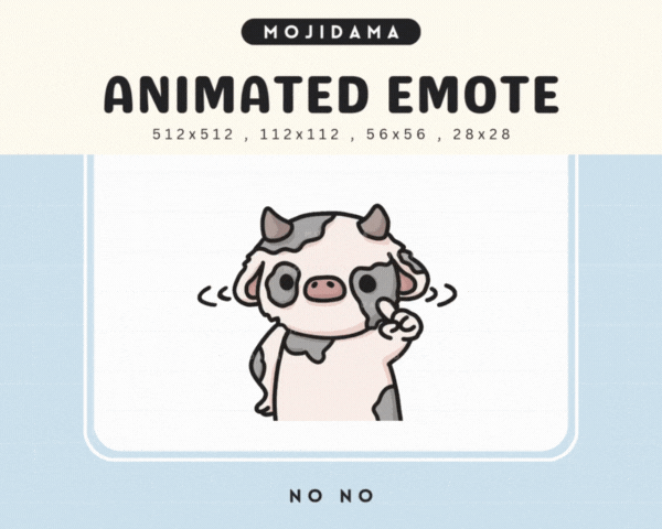 Cow No No Emotes