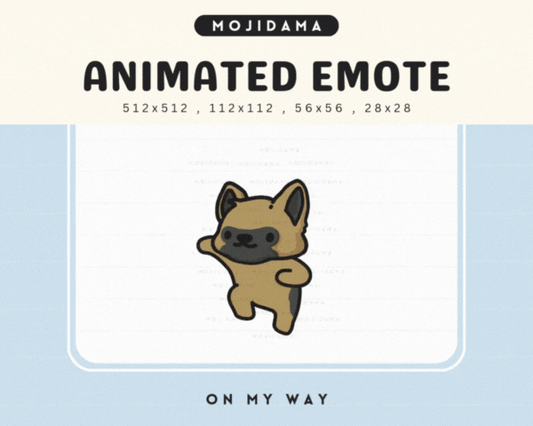 German Shepherd On My Way Emotes