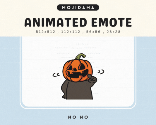 Pumpkin No No Emotes