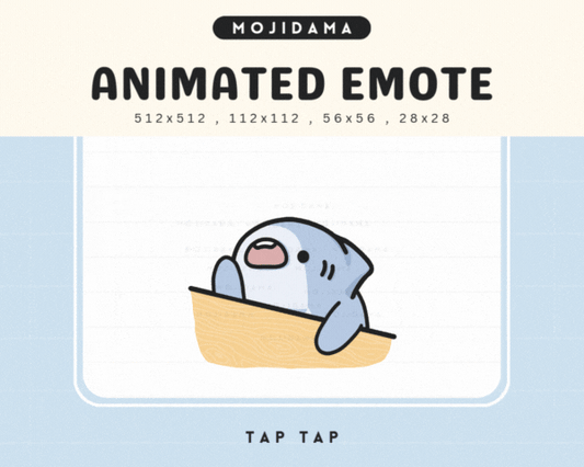 Shark Tap Tap Emotes