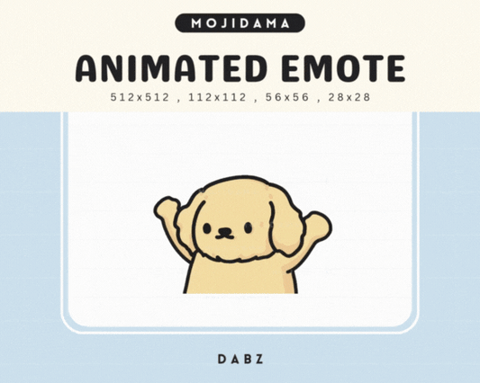 Golden Retriever Dabz Emotes