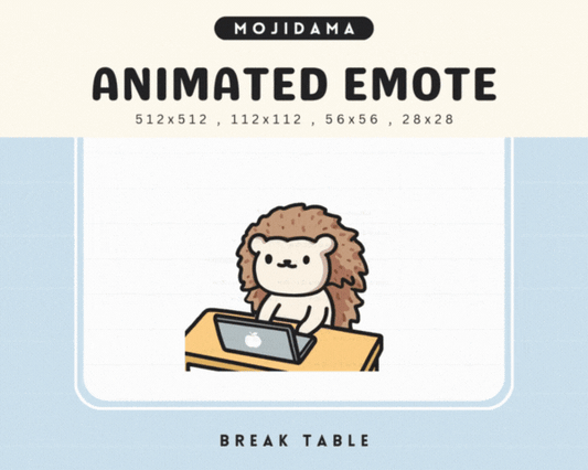 Hedgehog Break Table Emotes