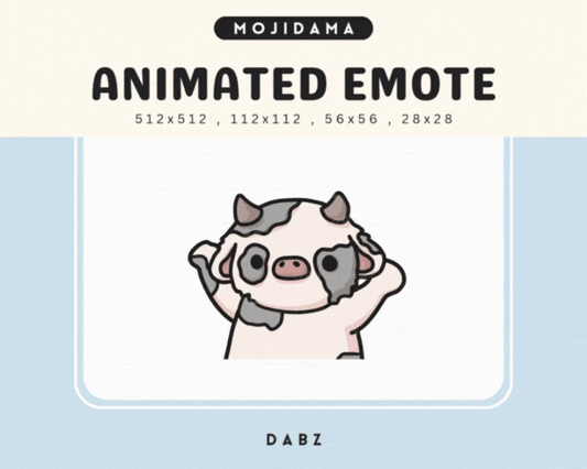 Cow Dabz Emotes
