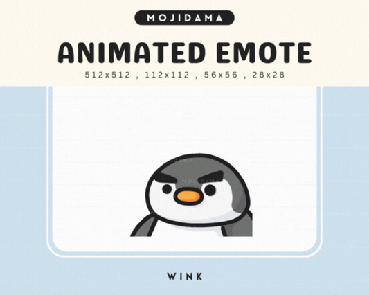 Penguin Wink Emotes