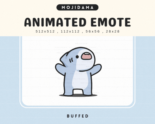 Shark Buffed Emotes