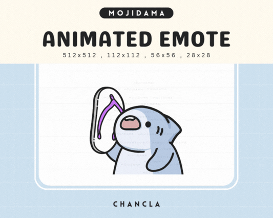 Shark Chancla Emotes