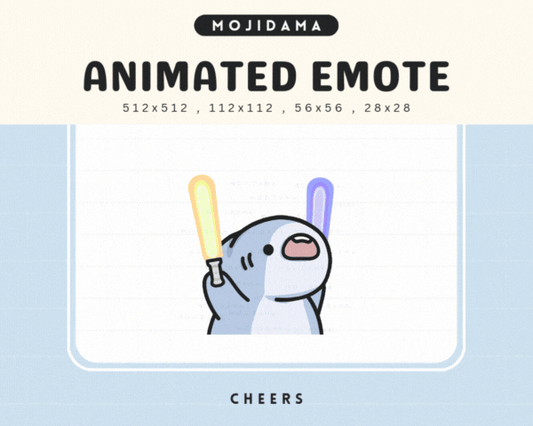 Shark Cheers Emotes