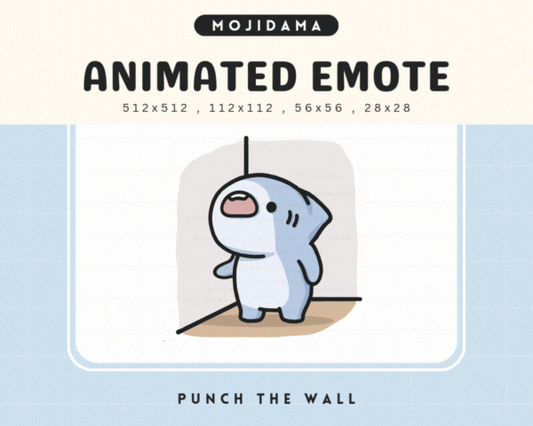 Shark Punch Wall Emotes
