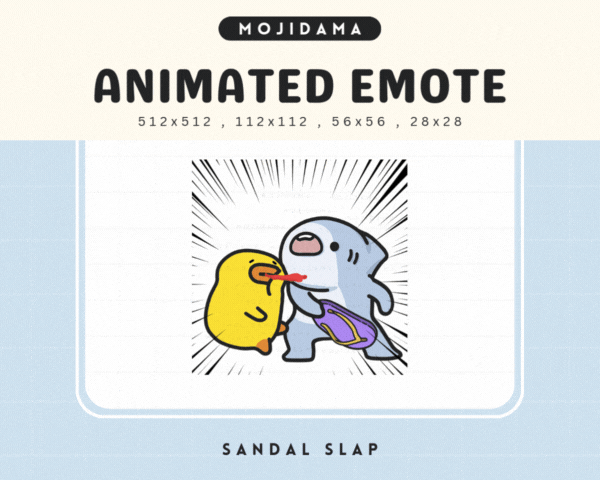 Shark Sandal Slap Emotes