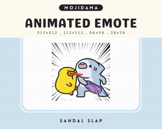 Shark Sandal Slap Emotes